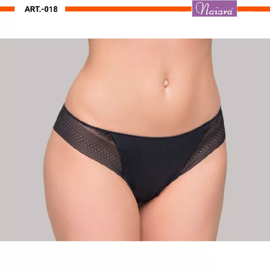 Braga mujer tanga Naiara N018 tul bordado
