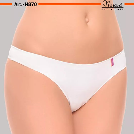 Braga mujer tanga Naiara N870 Liso pack de 2 BRAGAS